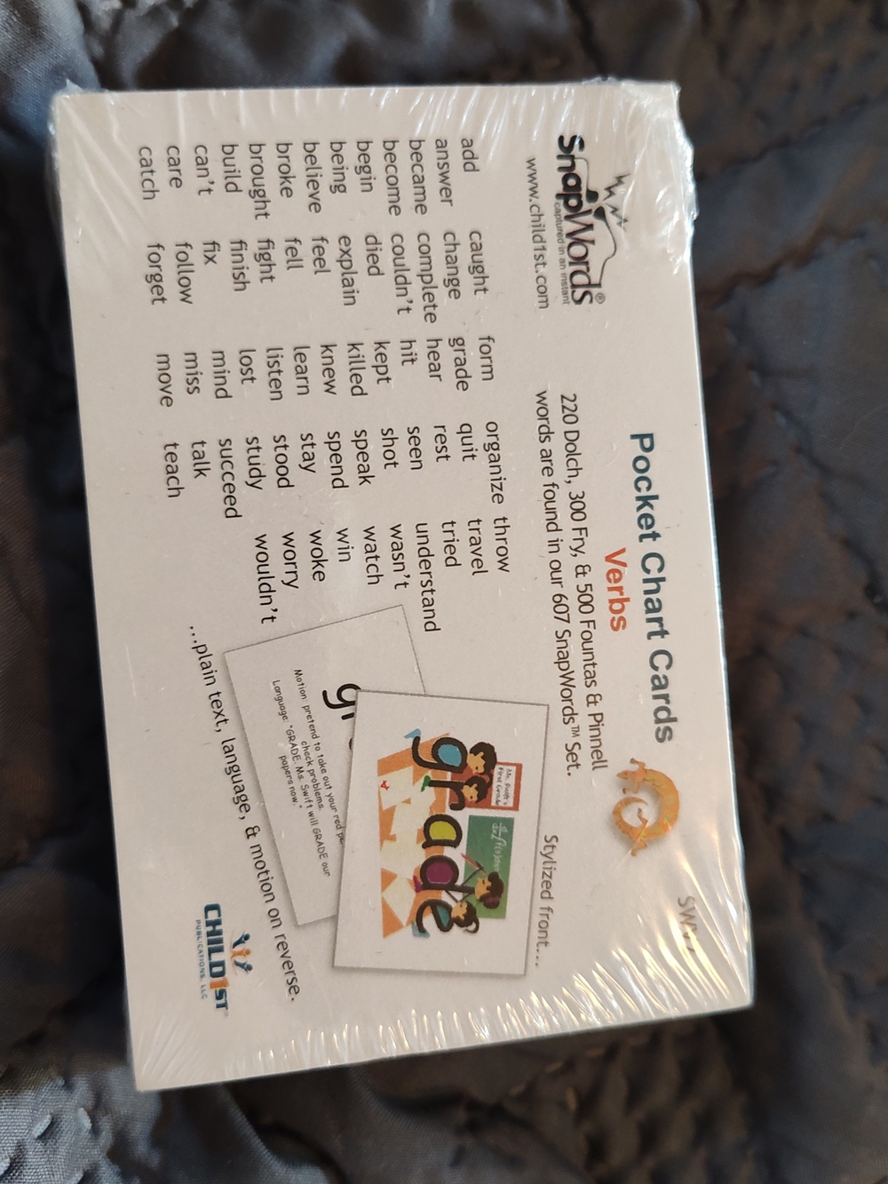 Pocket Chart Cards - White (Home Party Supplies)